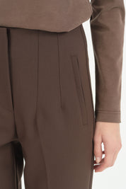 Beli Pensli Pantolon - Kahve