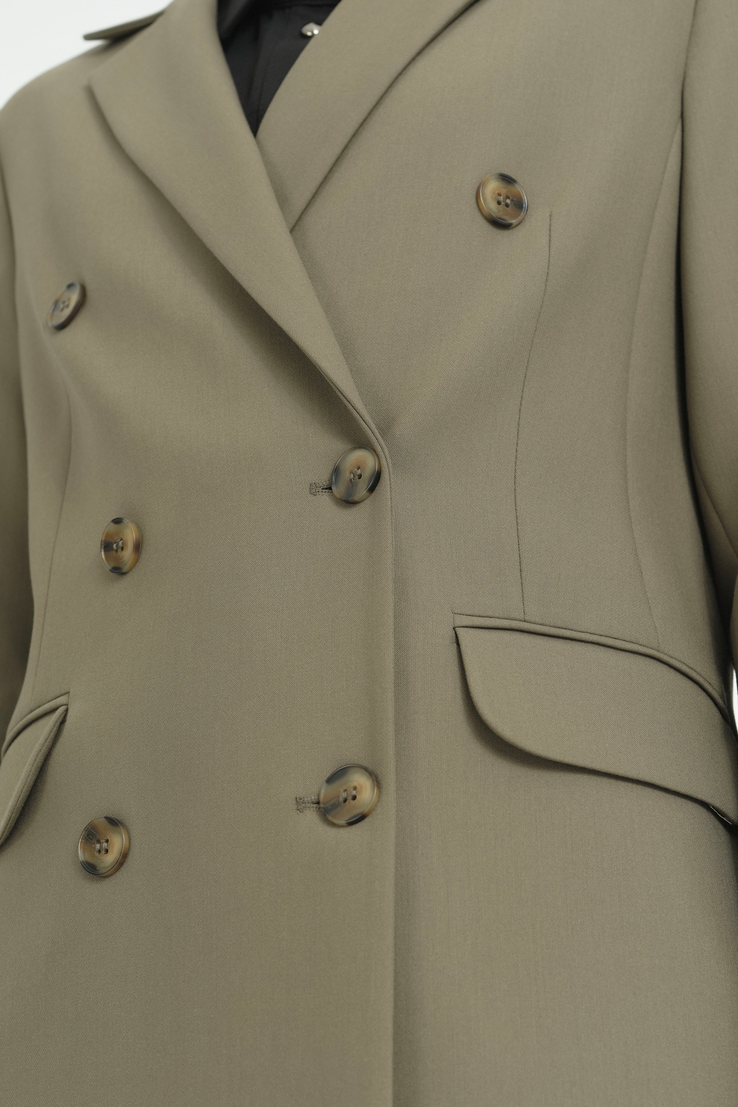 Blazer Ceket - Haki