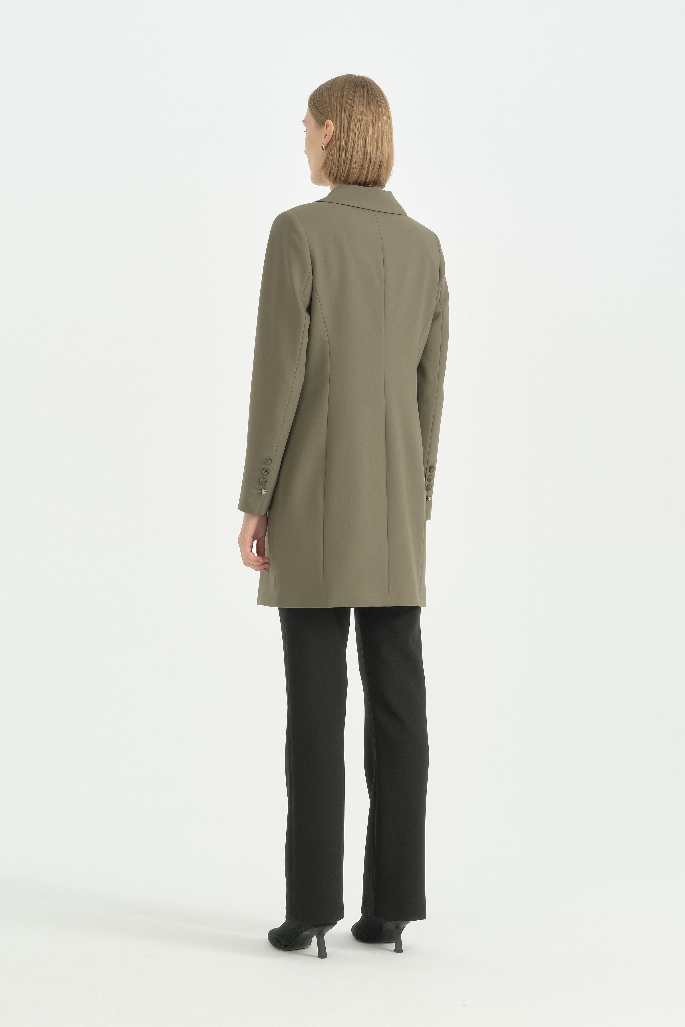 Blazer Ceket - Haki