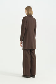 Blazer Ceket - Kahve
