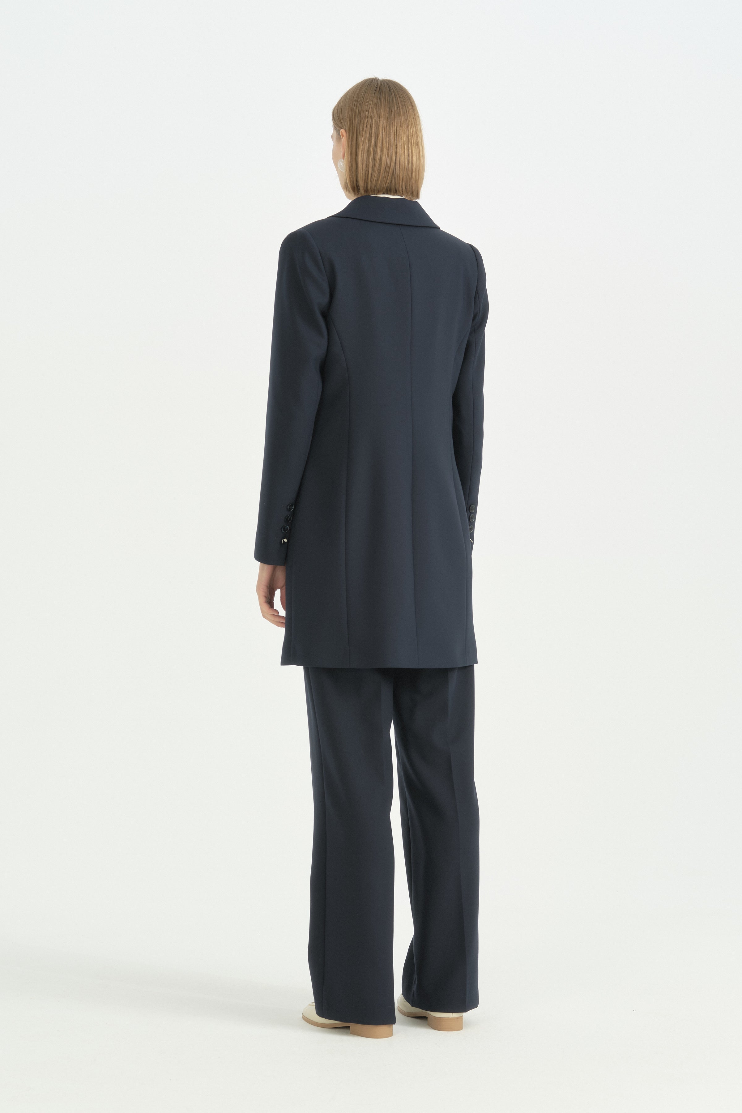 Blazer Ceket - Lacivert