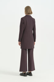 Blazer Ceket - Mürdüm