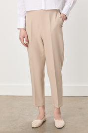 Blazer Viskon Pantolon - Bej