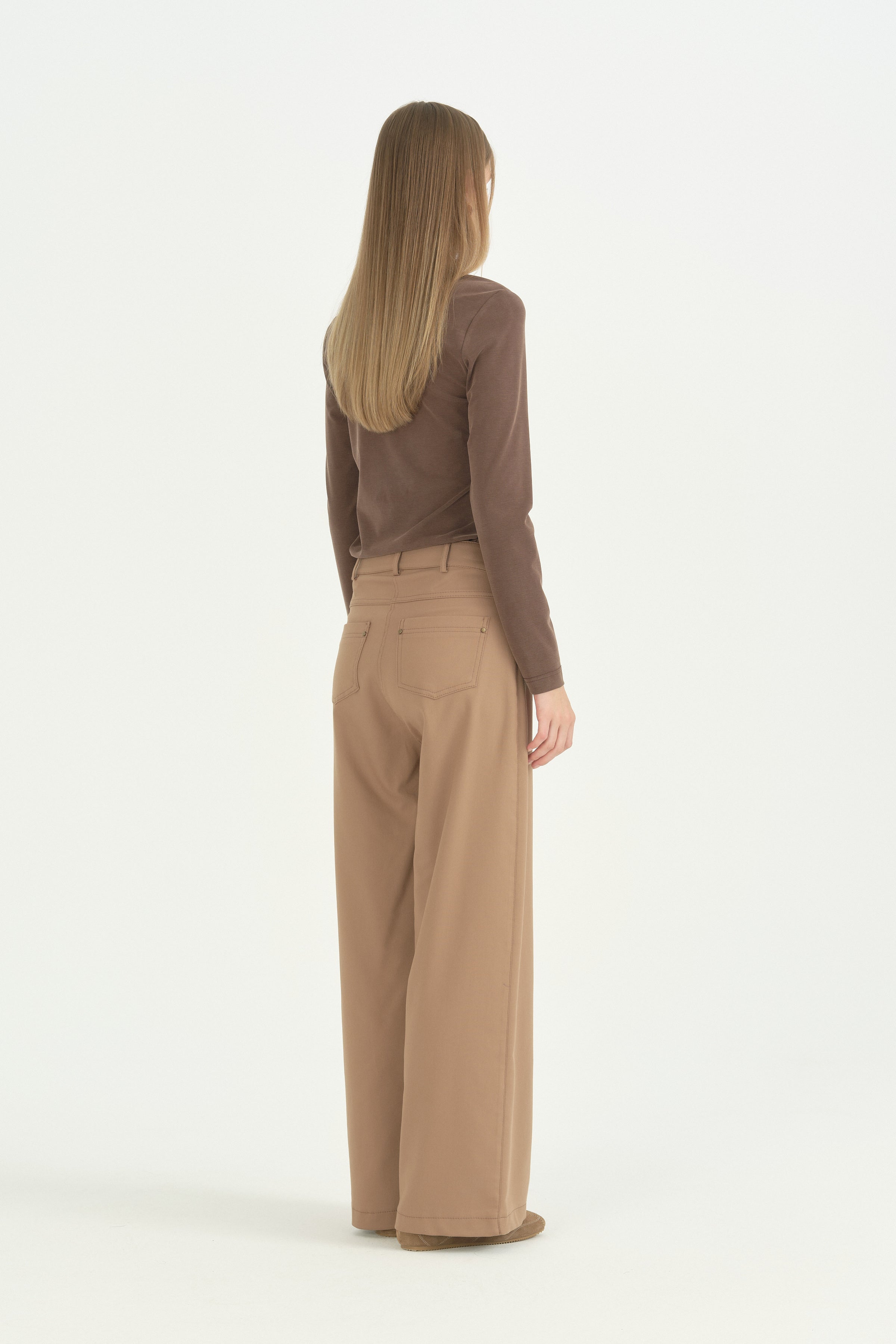 Bol Paça Pantolon - Camel