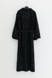 Büyük Beden Abaya - Siyah