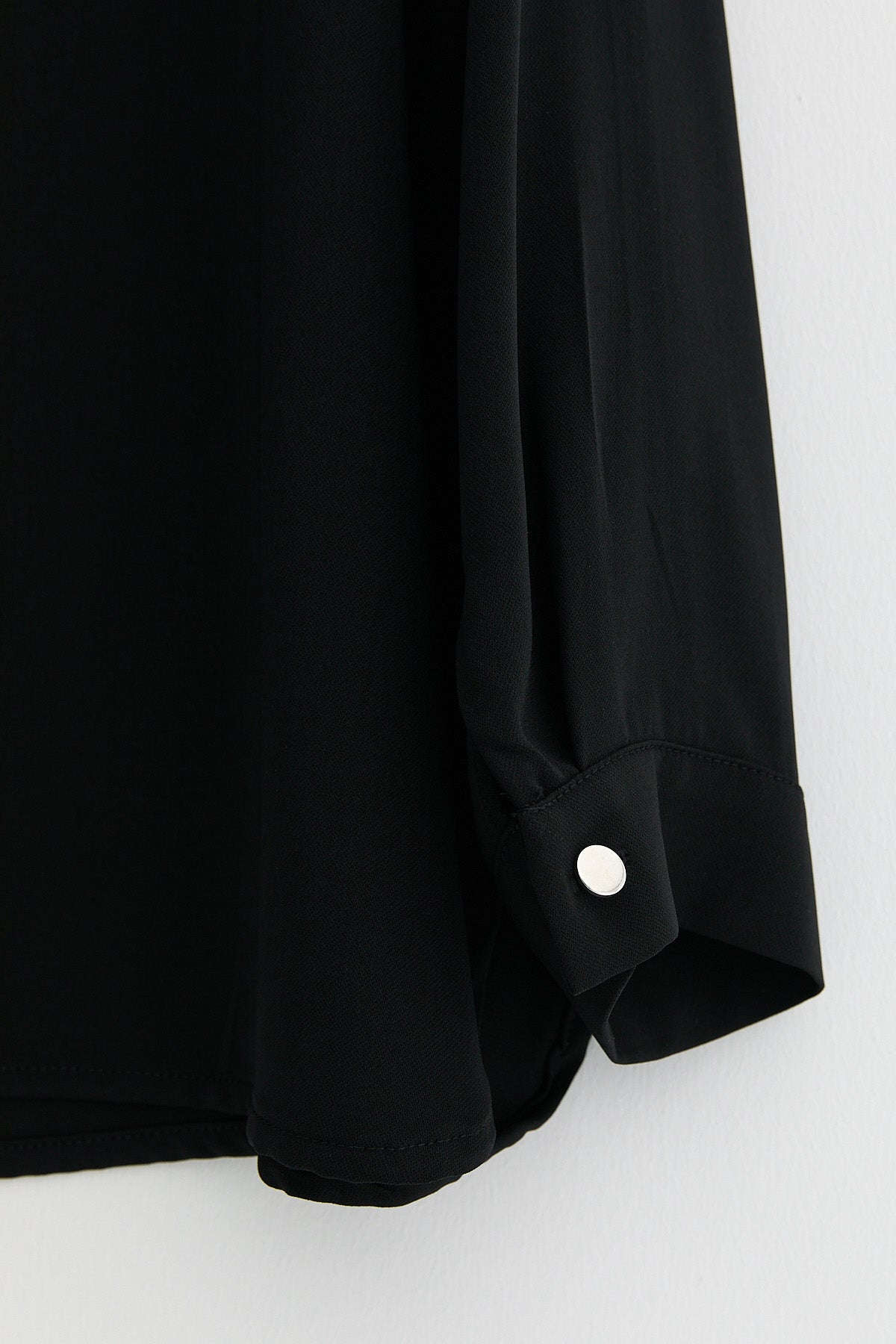Büyük Beden Basic Gömlek - Siyah