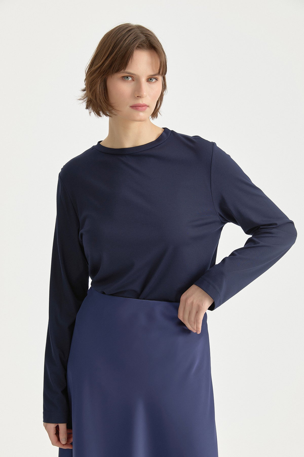 buyuk-beden-basic-orme-bluz-lacivert-262242.jpg