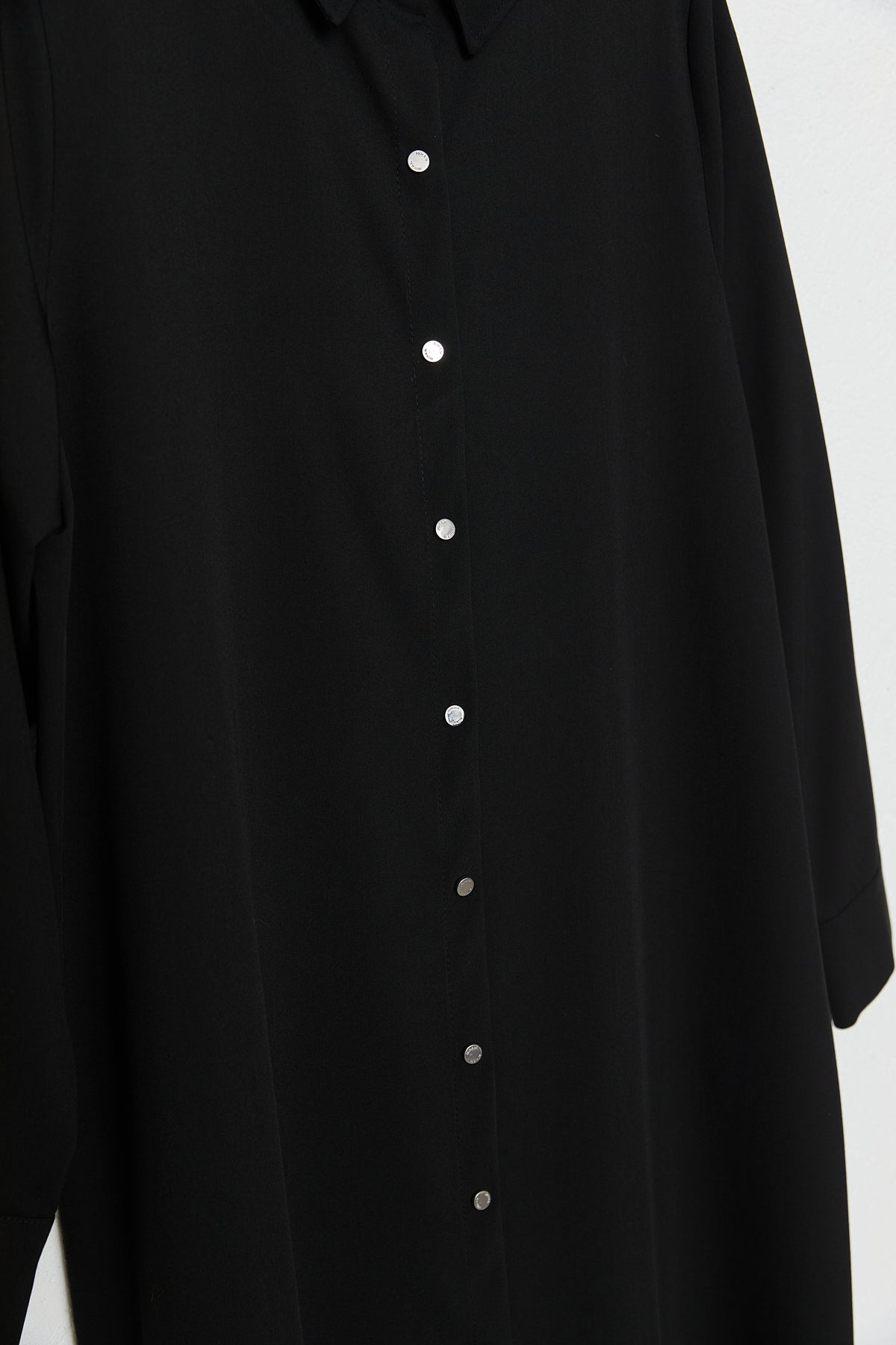 Plus Size Basic Tunic - Black