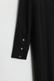 Plus Size Basic Tunic - Black