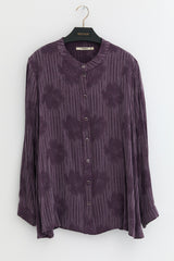 Plus Size Cupra Shirt - Plum
