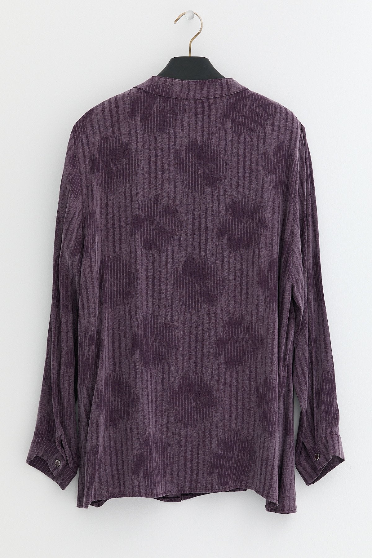 Plus Size Cupra Shirt - Plum