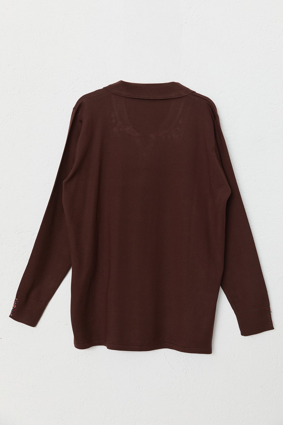 Plus Size Ice Knit Sweater - Tan