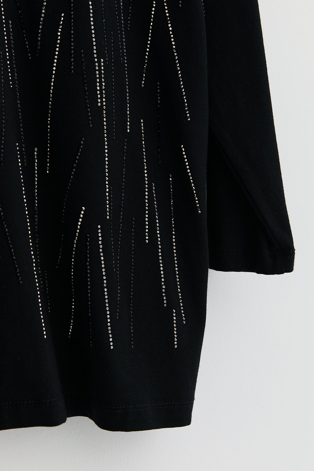 Plus Size Cotton Blouse - Black