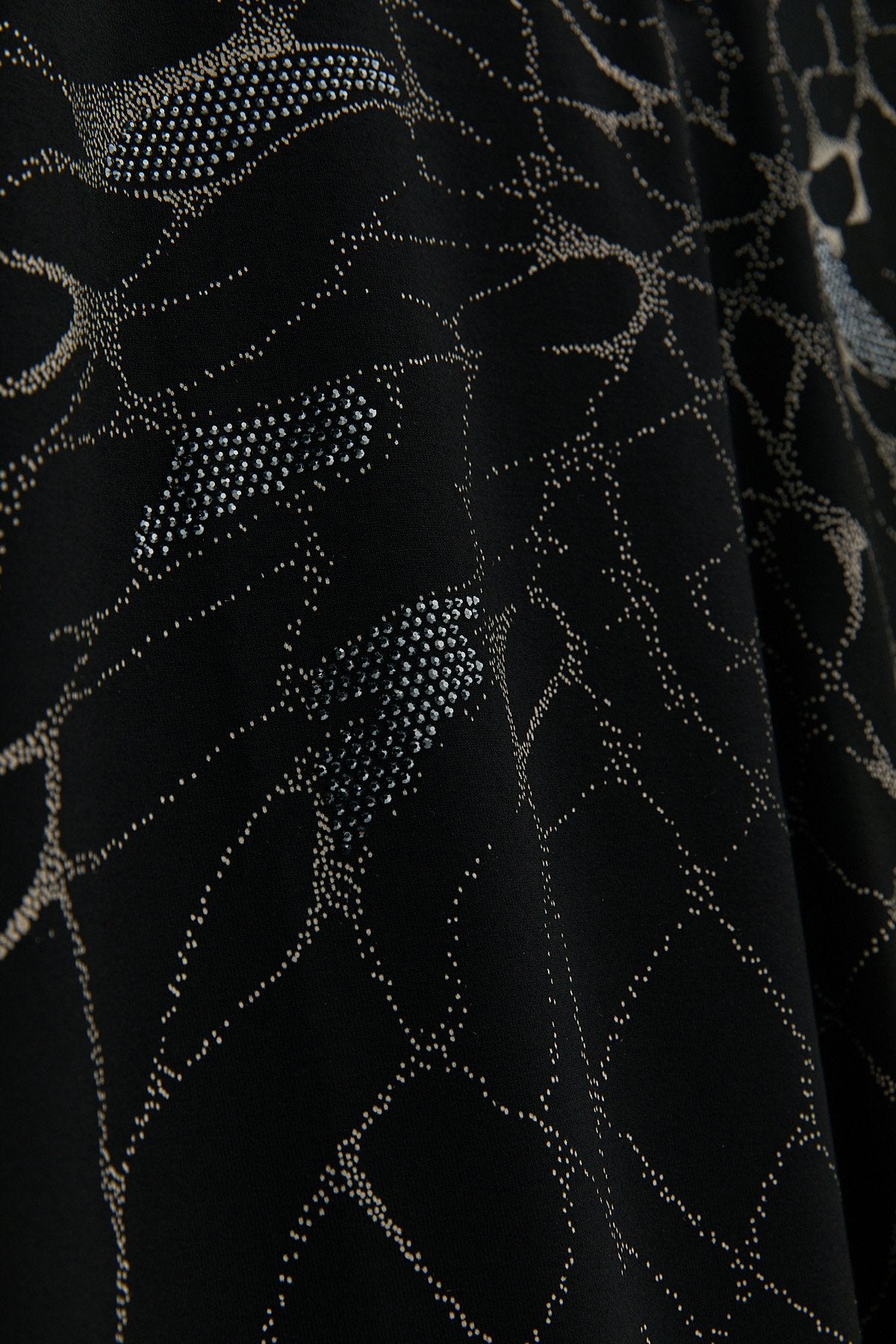 Plus Size Cotton Blouse - Black