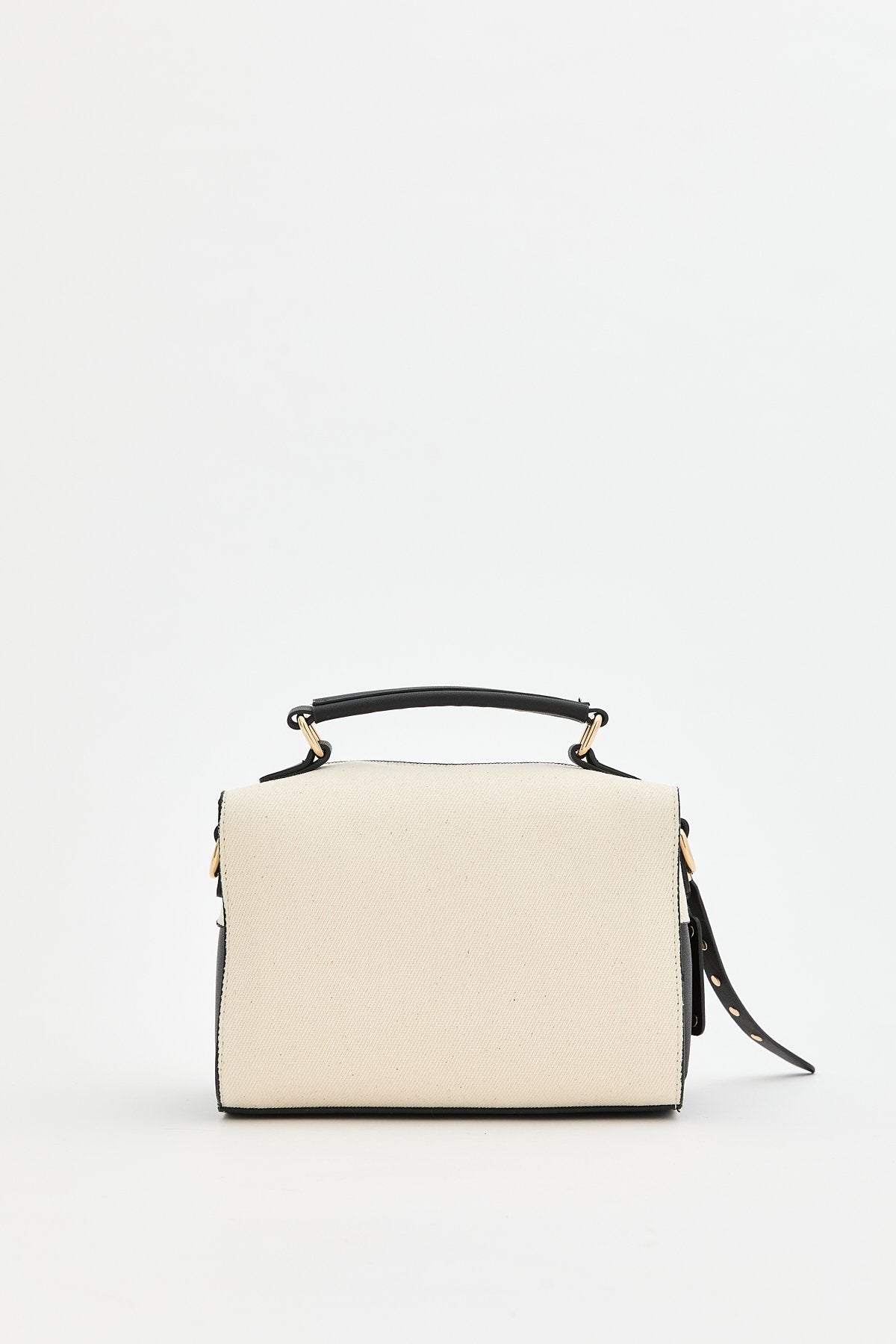 Crossbody Canvas Bag - Black