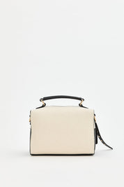 Crossbody Canvas Bag - Black