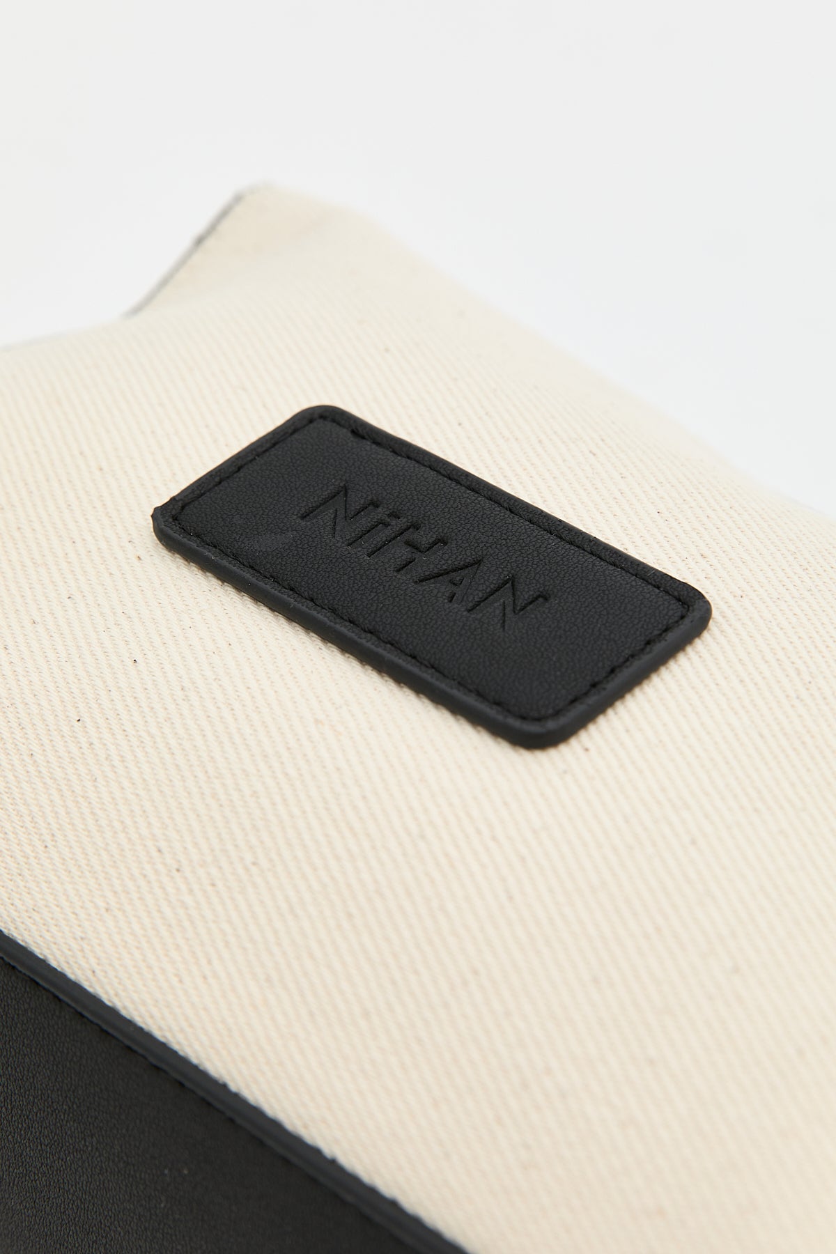 Crossbody Canvas Bag - Black