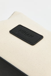 Crossbody Canvas Bag - Black