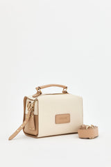 Crossbody Canvas Bag - Mink