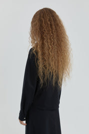 Shirt with Pocket Detail - Navy Blue