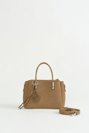 Charm Detaylı Tote Çanta - Camel