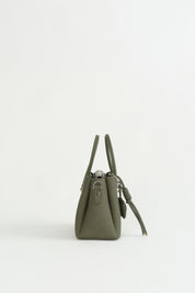 Charm Detaylı Tote Çanta - Haki