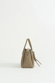 Charm Detaylı Tote Çanta - Vizon