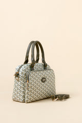 Çift Gözlü Satchel Çanta - Haki