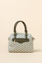 Çift Gözlü Satchel Çanta - Haki