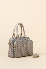 Çift Gözlü Satchel Çanta - Vizon-Bej