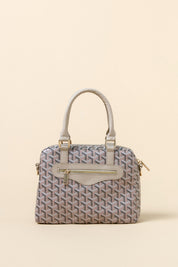 Çift Gözlü Satchel Çanta - Vizon-Bej