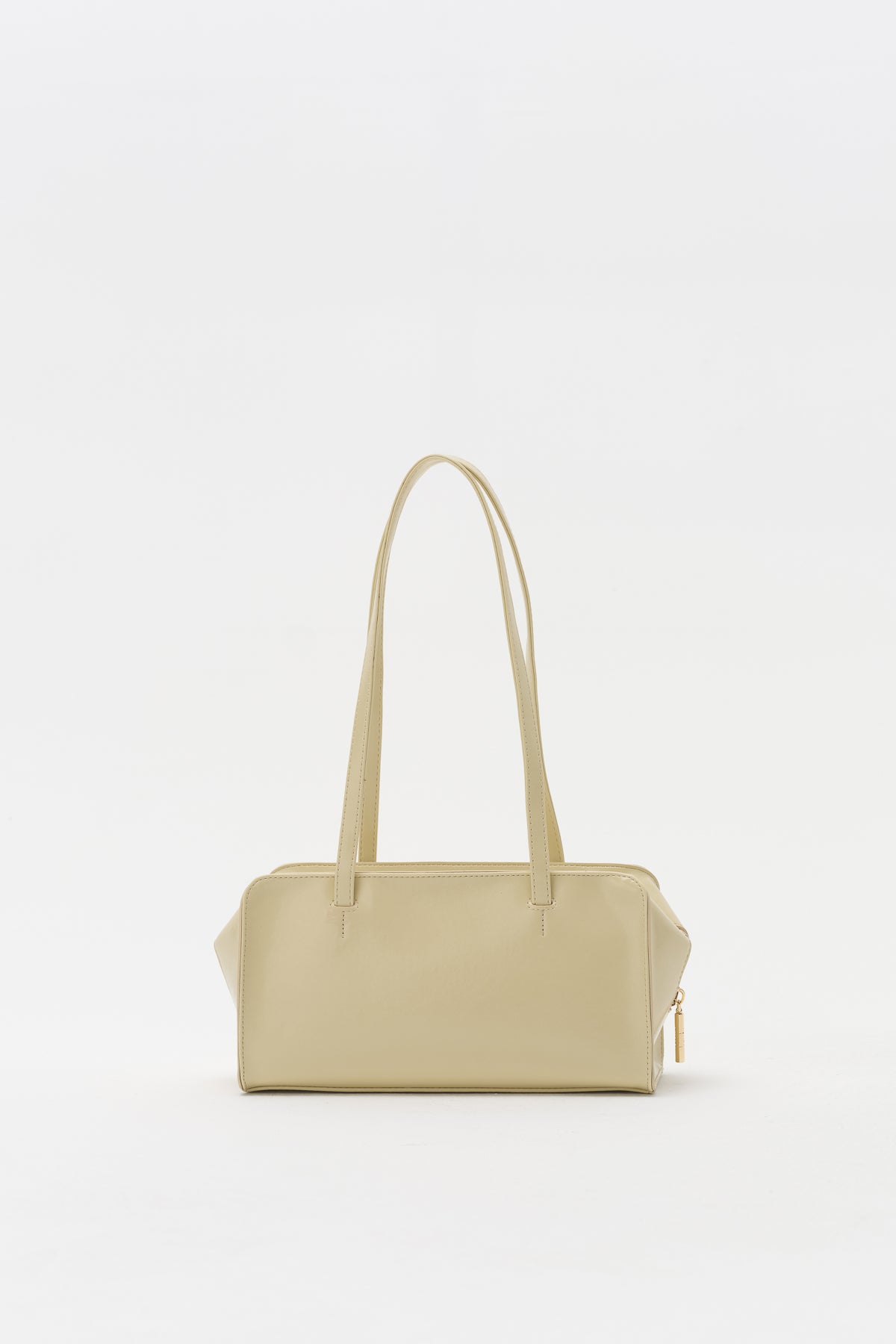 Double Handle Shoulder Bag - Yellow