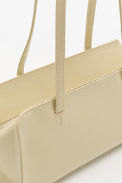 Double Handle Shoulder Bag - Yellow