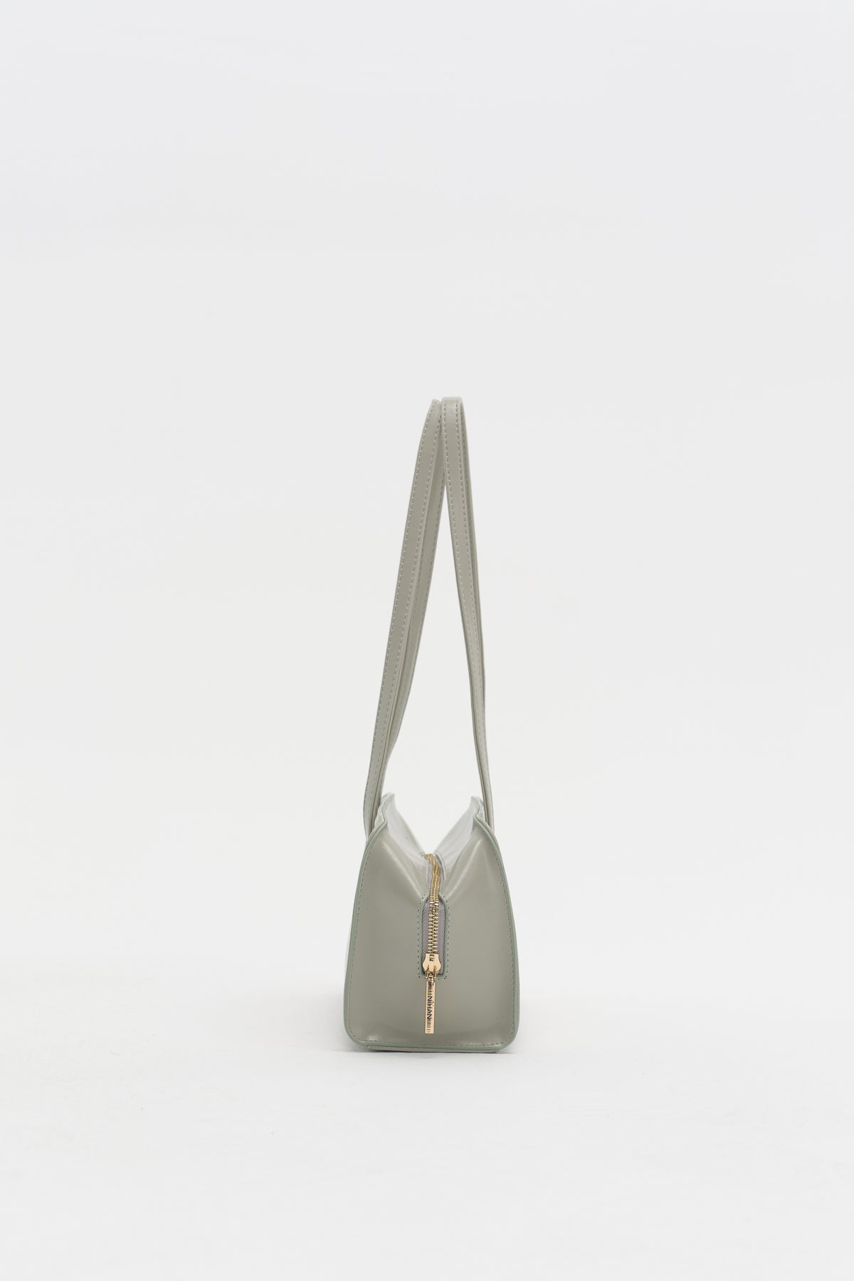 Double Handle Shoulder Bag - Green