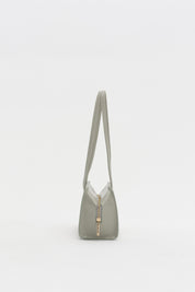 Double Handle Shoulder Bag - Green