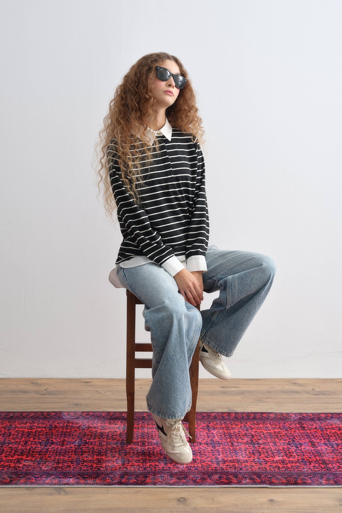 cizgili-gomlek-yaka-orme-celik-sweat-siyah-256443.jpg