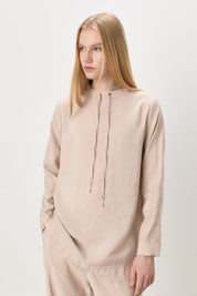 Modal Pants and Tunic Set - Beige