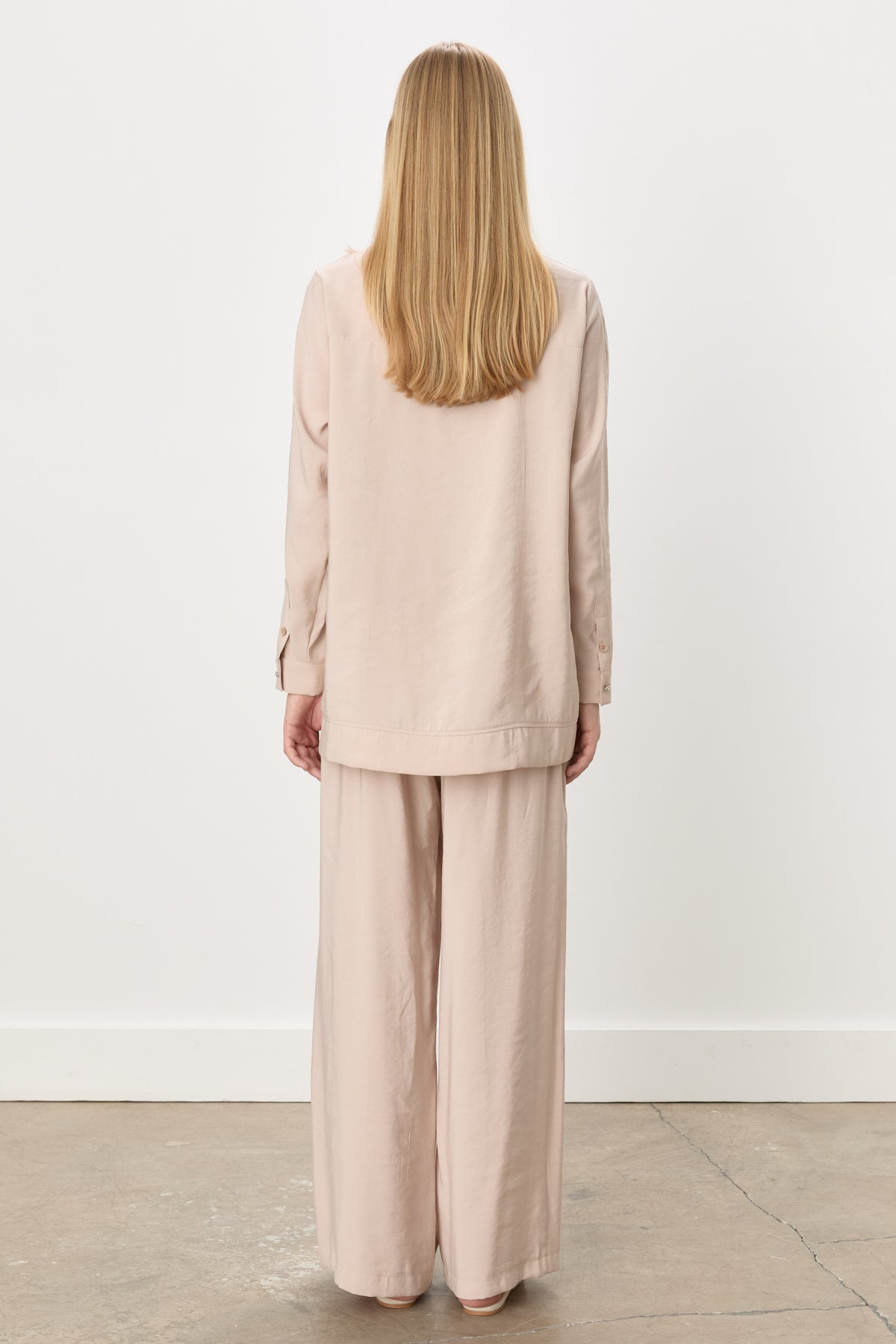 Modal Pants and Tunic Set - Beige