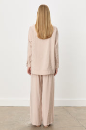 Modal Pants and Tunic Set - Beige