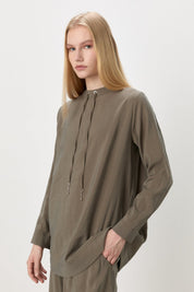 Modal Pants and Tunic Set - Khaki