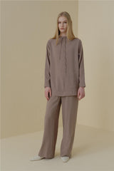 Pants and Tunic Modal Set - Mink