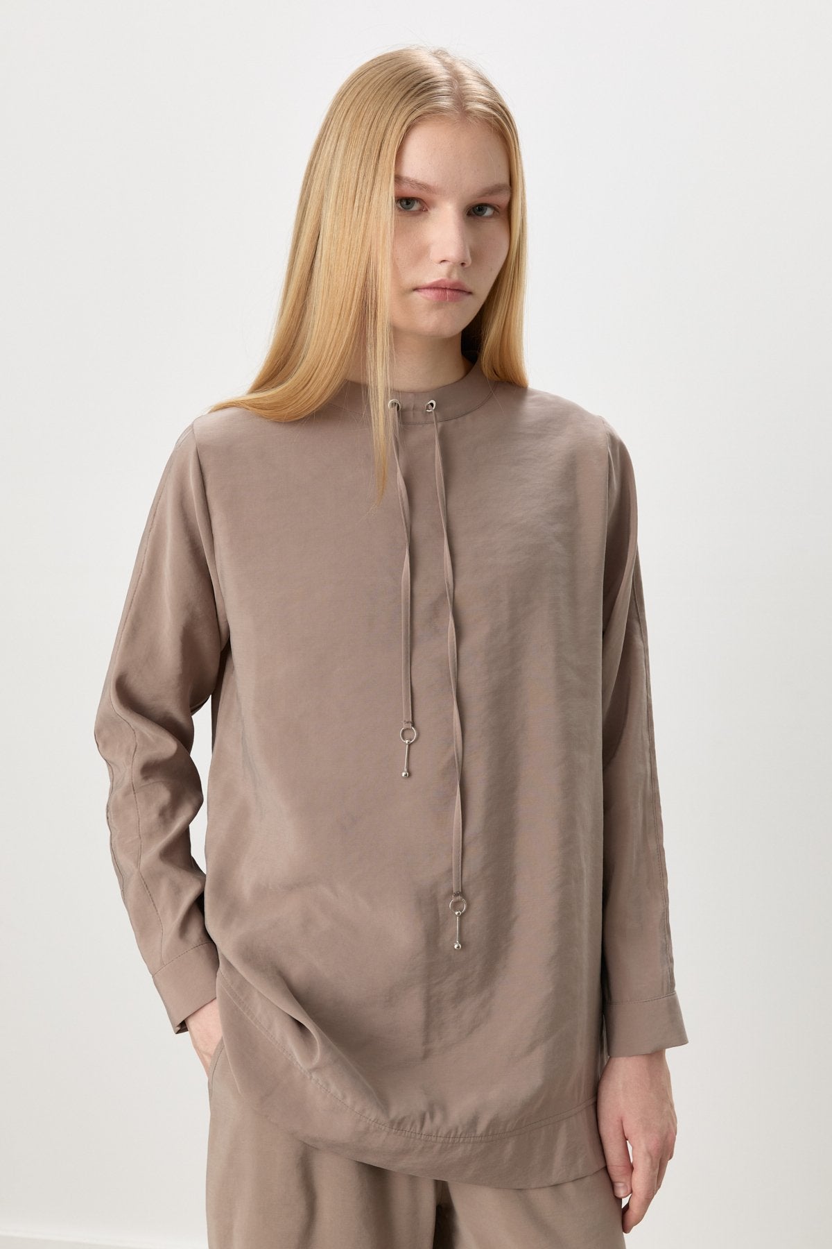 Pants and Tunic Modal Set - Mink