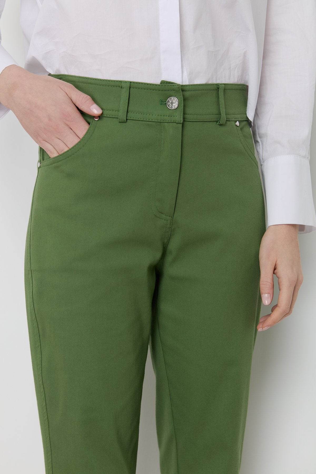Dar Paça Kanvas Denim Pantolon - Amazon