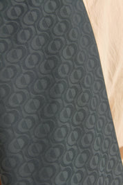 Patterned Cotton Shawl - Anthracite