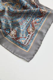 Patterned Soft Scarf - Anthracite