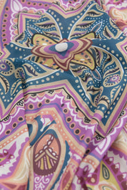 Patterned Soft Scarf - Mint