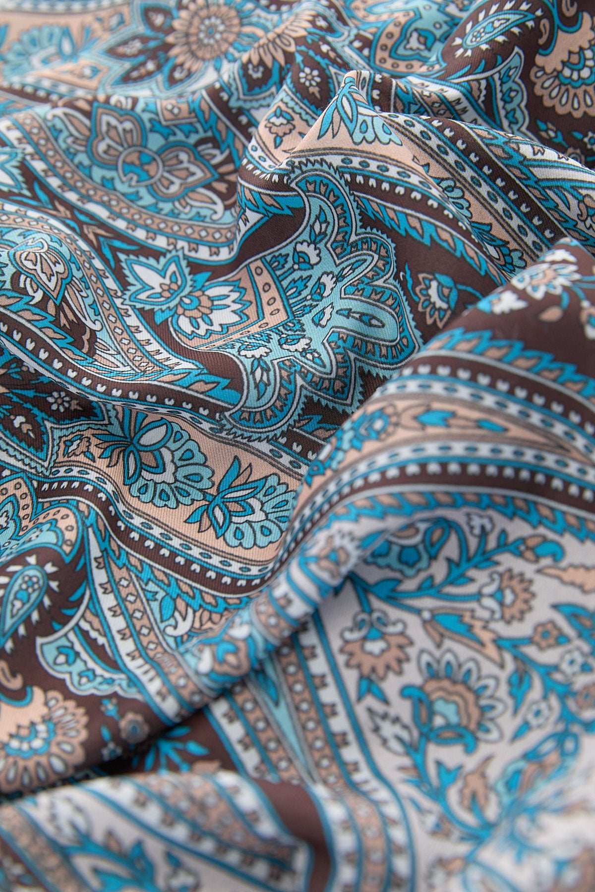 Patterned Soft Scarf - Grey