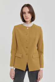Buttoned Classic Jacket - Acid