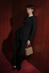 Buttoned Classic Jacket - Black