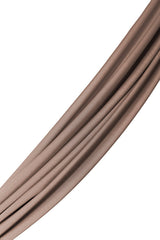 Plain Modal Scarf - Mink